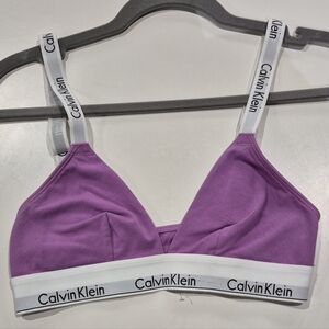 Calvin Klein Lavender Bralette